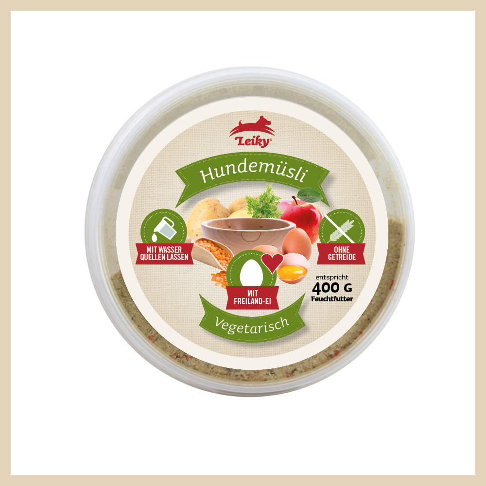 Hundemüsli Vegetarisch, 100g