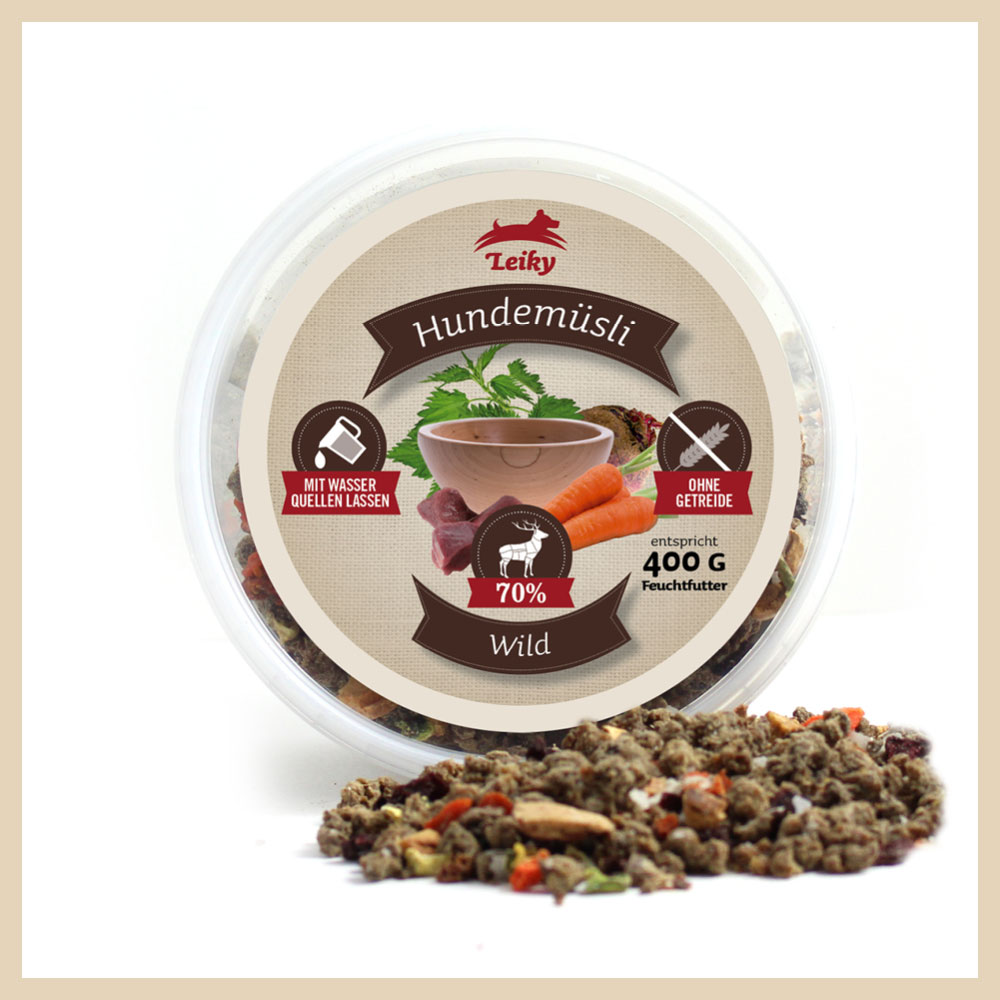 Hundemüsli Wild Becher, 100g